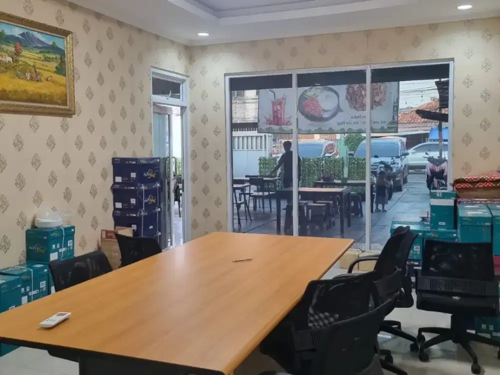 DIJUAL RUMAH COCOK UNTUK RESTO SELUAS 525 M2 DI PINGGIR JALAN RAME PUSAT KULINER KOTA TANGERANG