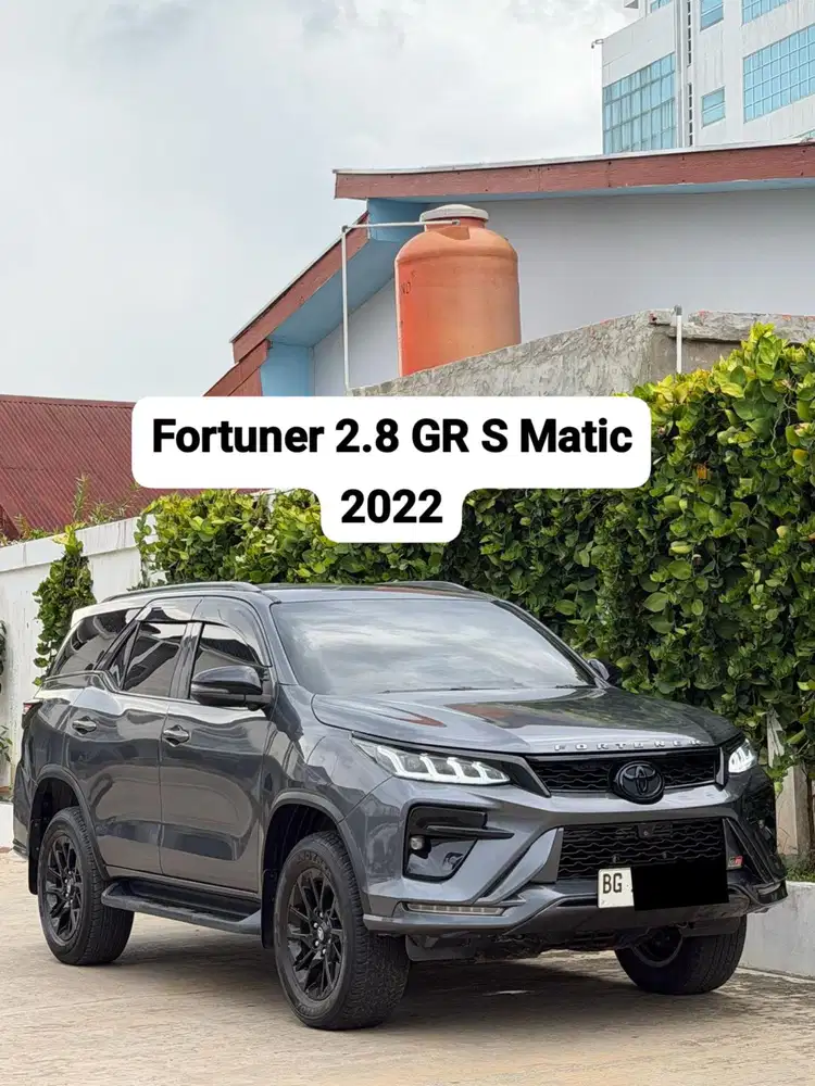 Fortuner 2.8 GR Sport Solar 4x2 AT 2022 { Km 25 ribuan }