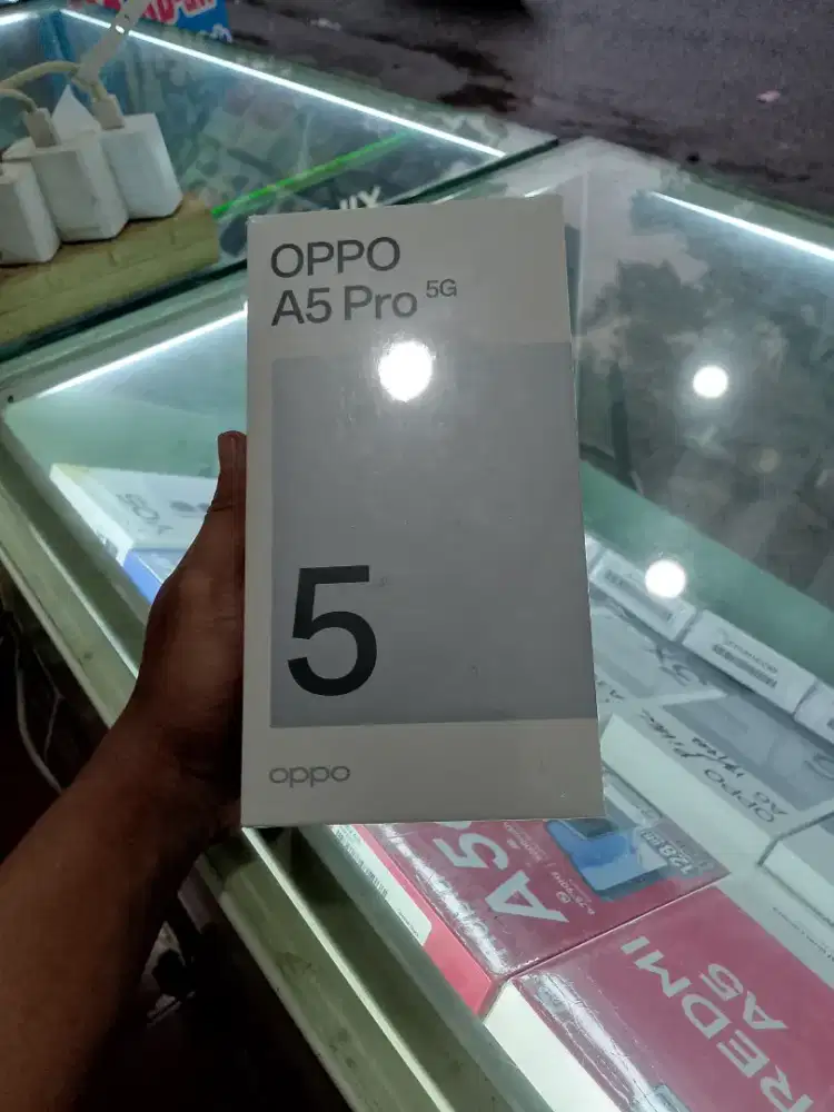 New Oppo a5 pro 5G 8/256 gransi 1th