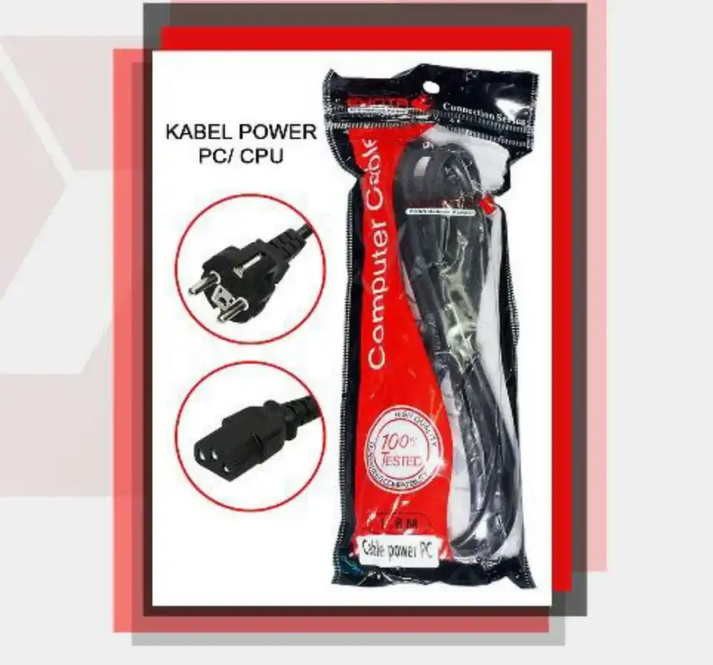 Kabel Power PC New Garansi