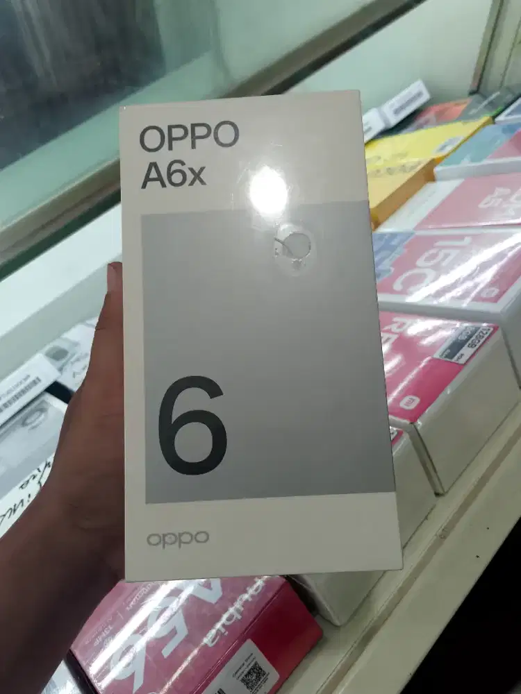 New Oppo a6x 4/64 garansi resmi 1th