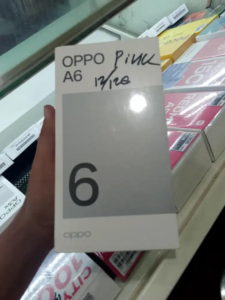 New Oppo a6 6/128 garansi resmi 1th