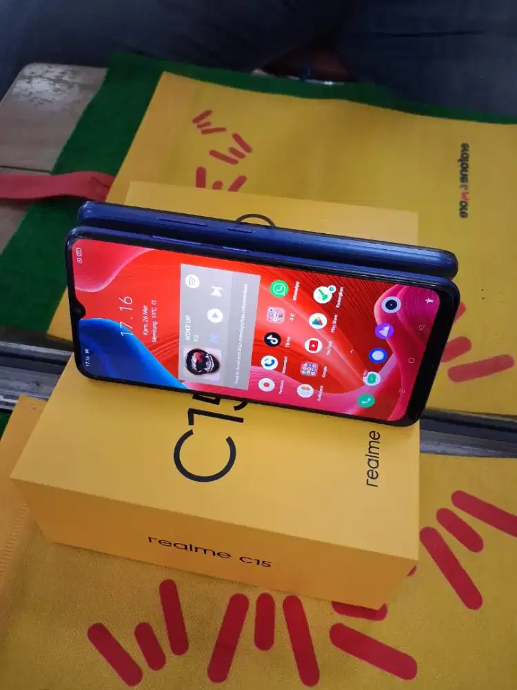 Realme C15 Ram 4/64 gb mulus no minus lengkap