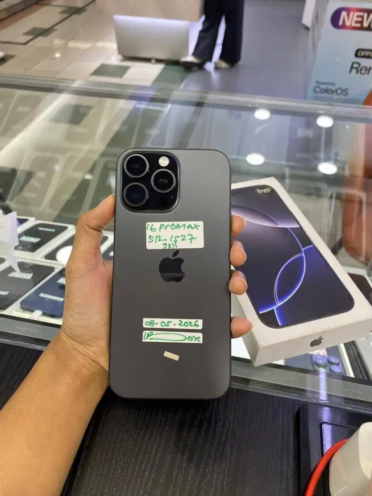 Iphone 16 Promax 512 Hitam garansi ibox