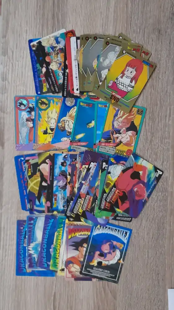 Kartu dragon ball - 60 kartu