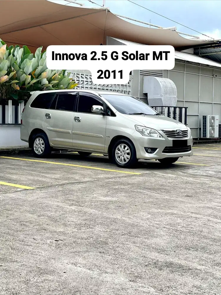 Innova 2.5 G Solar Manual 2011 (Km 160 ribuan )