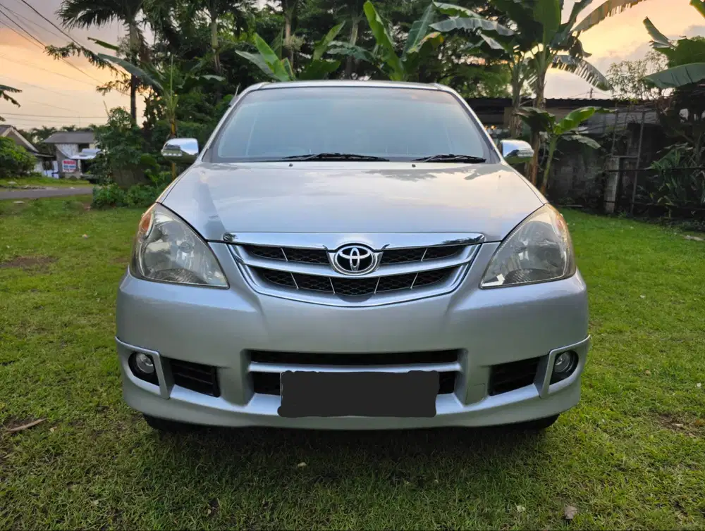 AVANZA G MANUAL 2011 2010 TGN1 PRIBADI KM70RB ASLI FULL ORISINIL MULUS