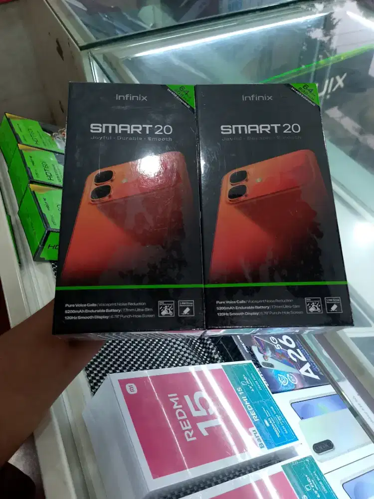 New Infinix smart 20 4/64 garansi resmi 1th