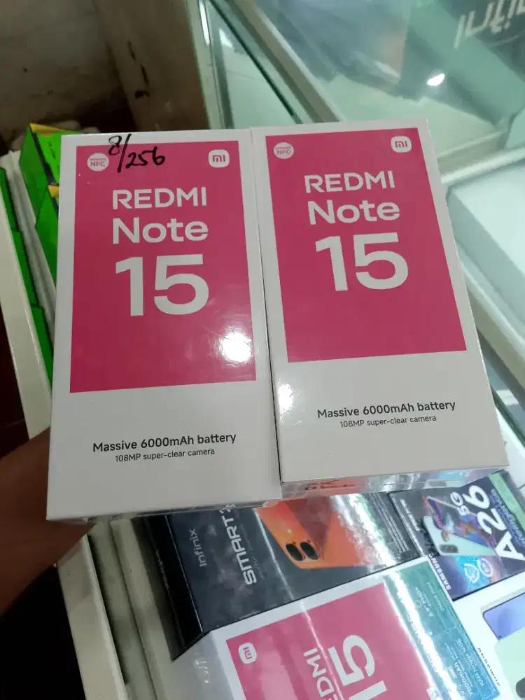 New redmi note 15 8/256 garansi resmi 1th