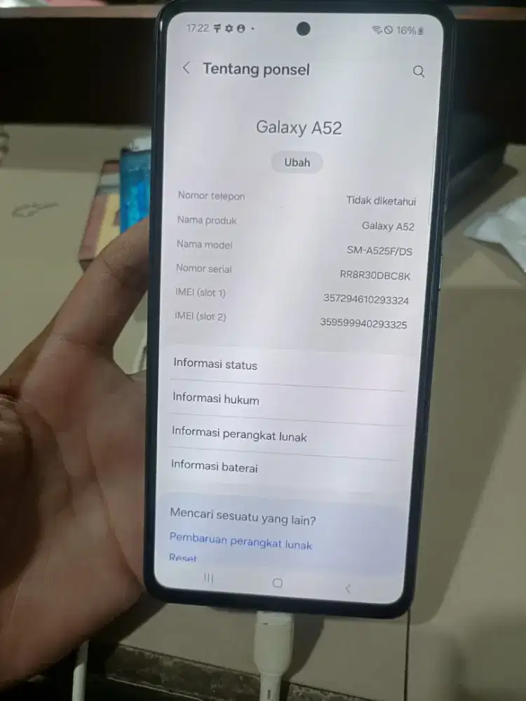 Samsung A52 Ram 8/256 Resmi