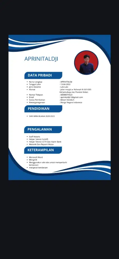 Mencari lowongan pekerjaan