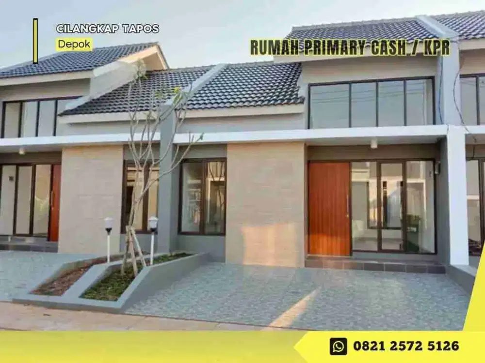 Rumah Modern SIAP HUNI FREE BIAYA BIAYA Strategis dkt Tol di Permata Cimanggis Depok