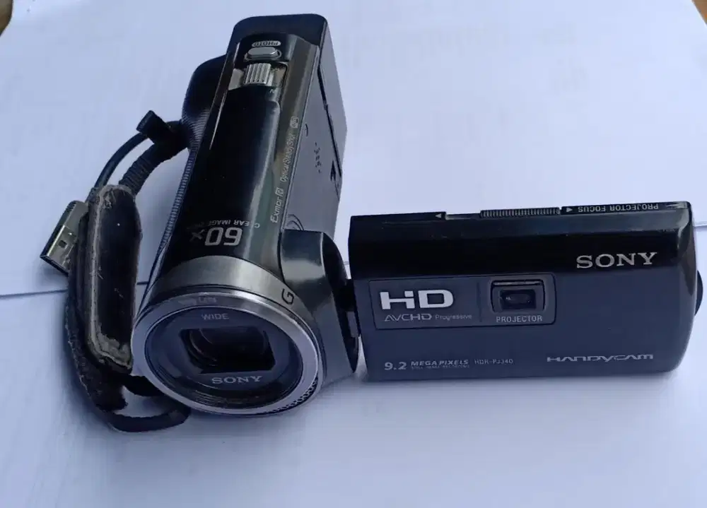 Handycam SONY PJ 340 E 60 × Zoom
