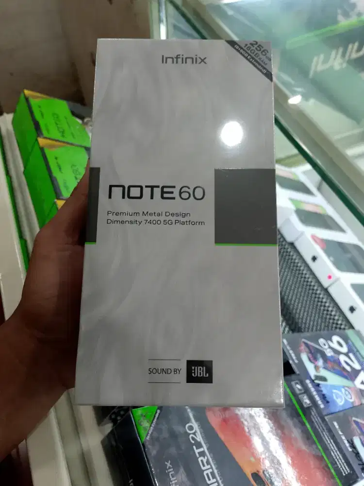 New Infinix note 60 8/256 garansi resmi 1th