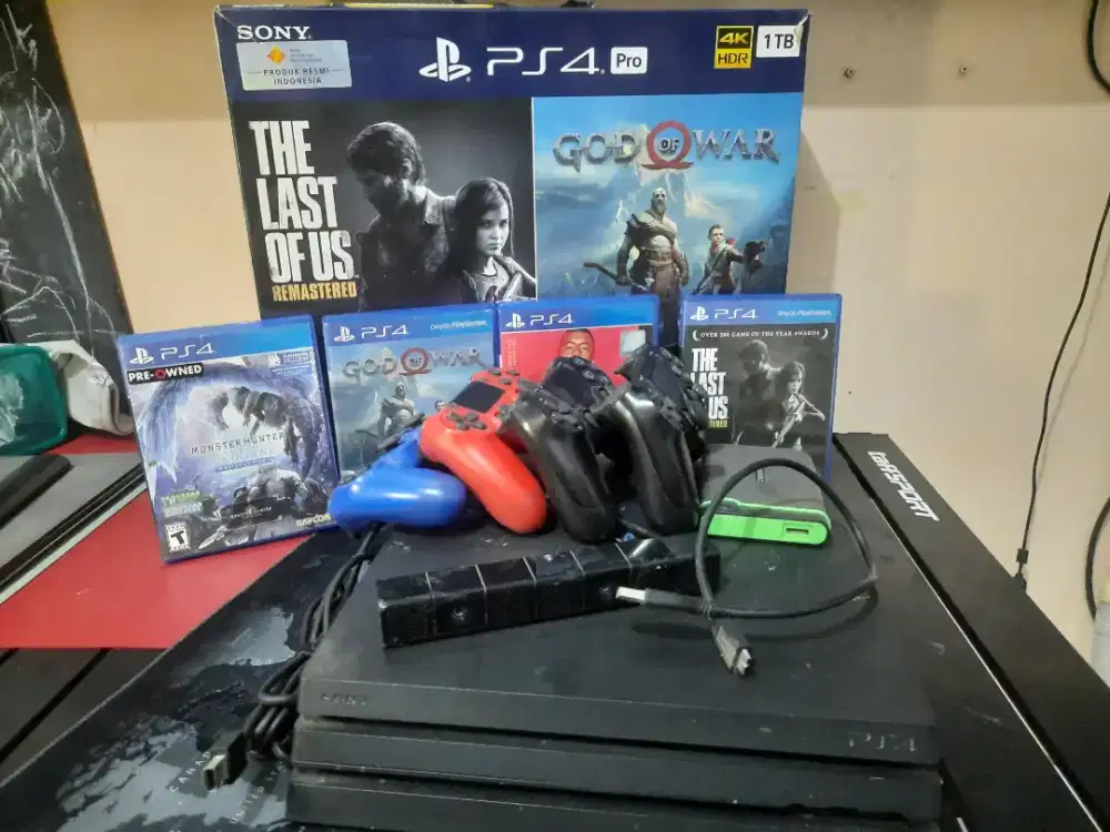 Ps4 Pro seri ori Cuh-7218b (versi online)