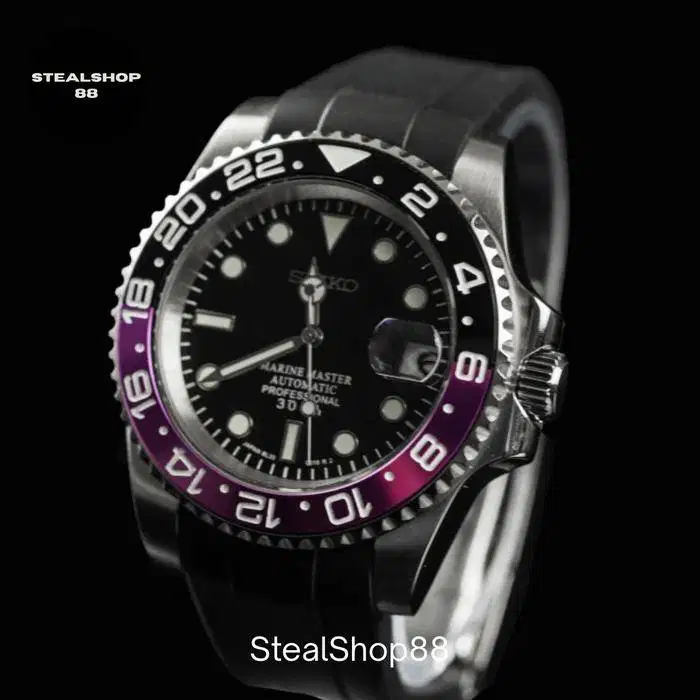 Seiko Submariner Black Joker NH35 Automatic