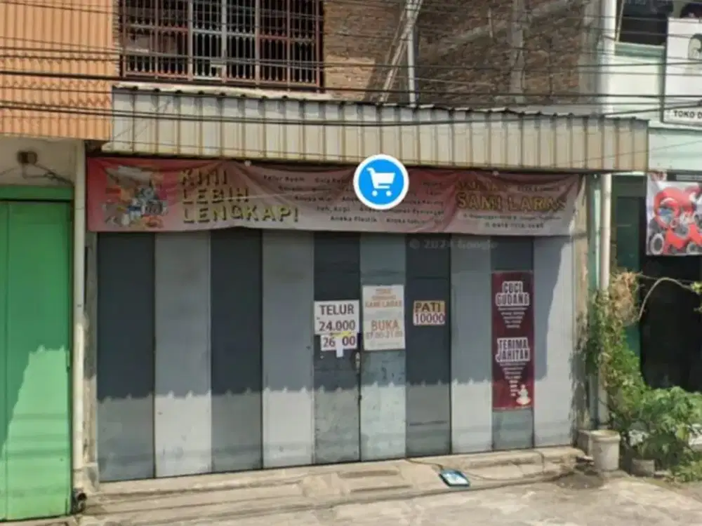 Jl Brigjen Sudiarto Grogol Sukoharjo Ruko dijual jalur utama ke Solo Baru