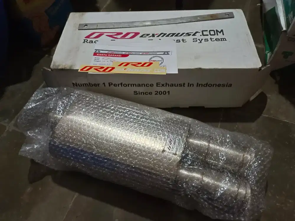 Knalpot ORD V2 TWIN 2,5