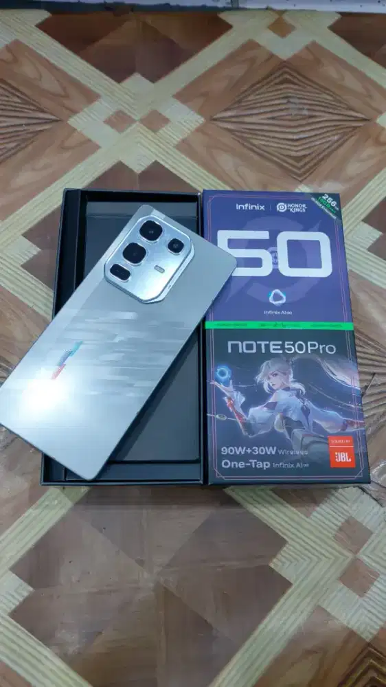 infinix note 50 pro ram 8/256 fullset