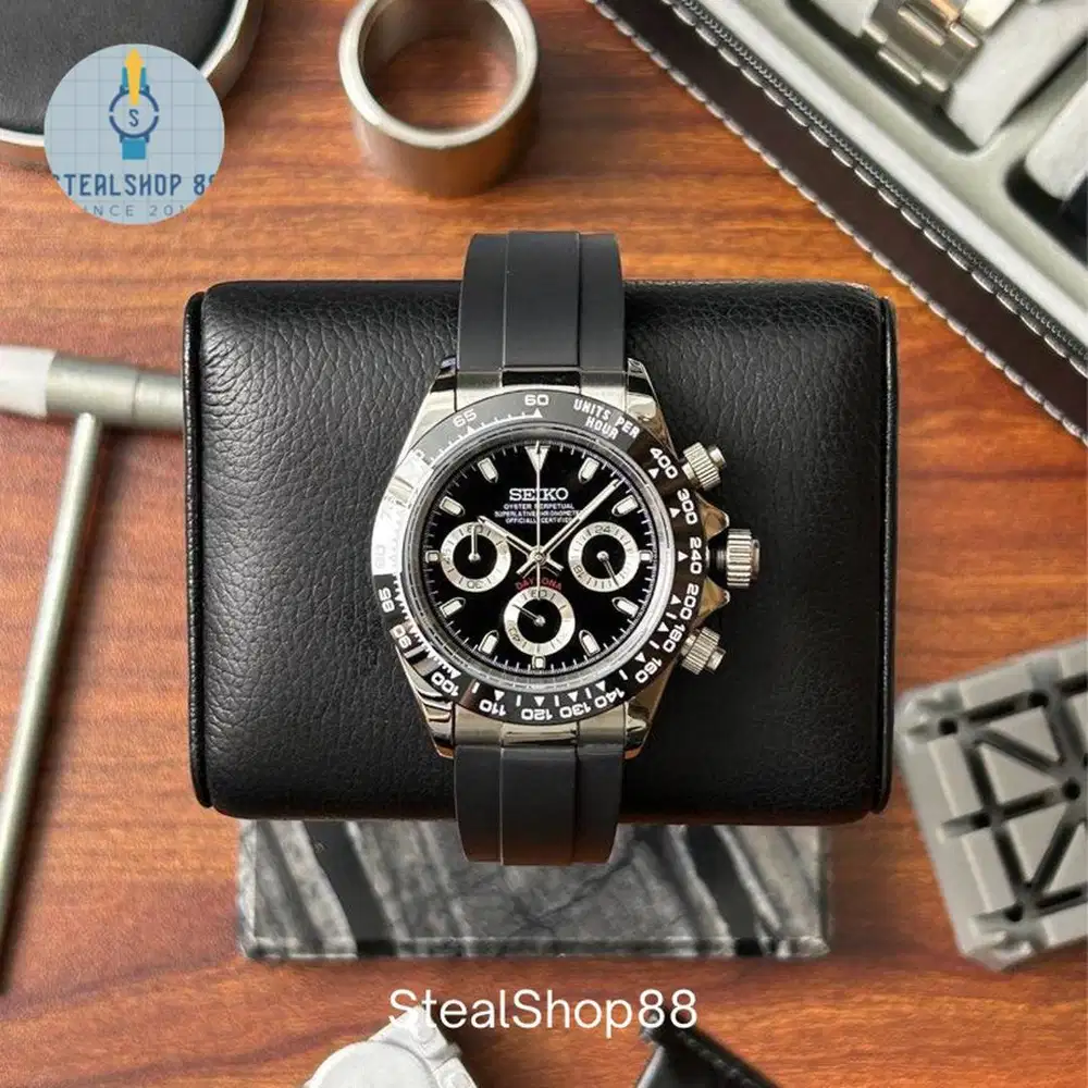 SeikoMods Daytona Godzilla Style VK63 Chronograph Active