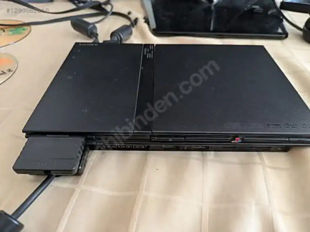PS2 slim plus kaset semuanya