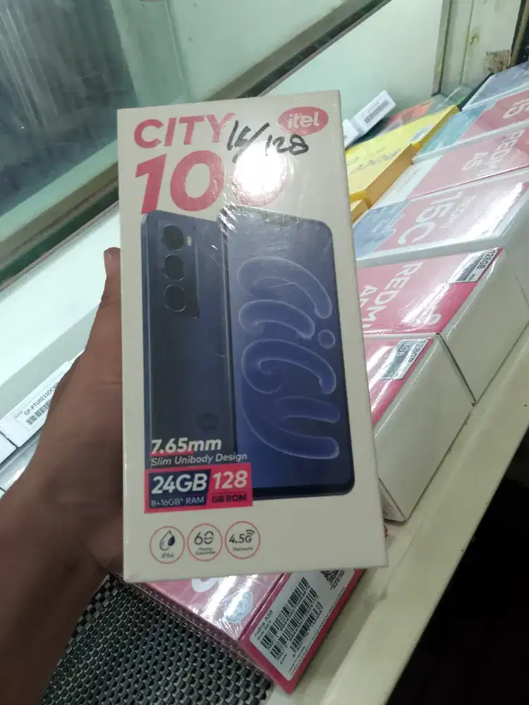 New itel city 100 8/128 garansi resmi 1th