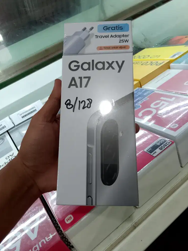 New Samsung a17 8/128 garansi resmi 1th