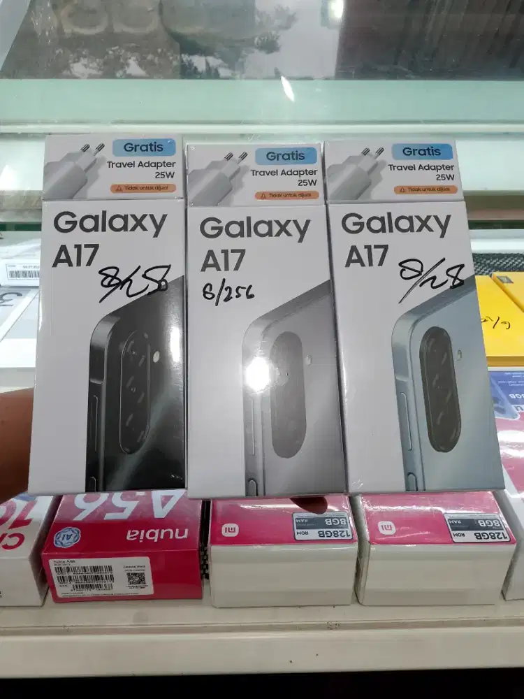 New Samsung a17 8/256 garansi resmi 1th
