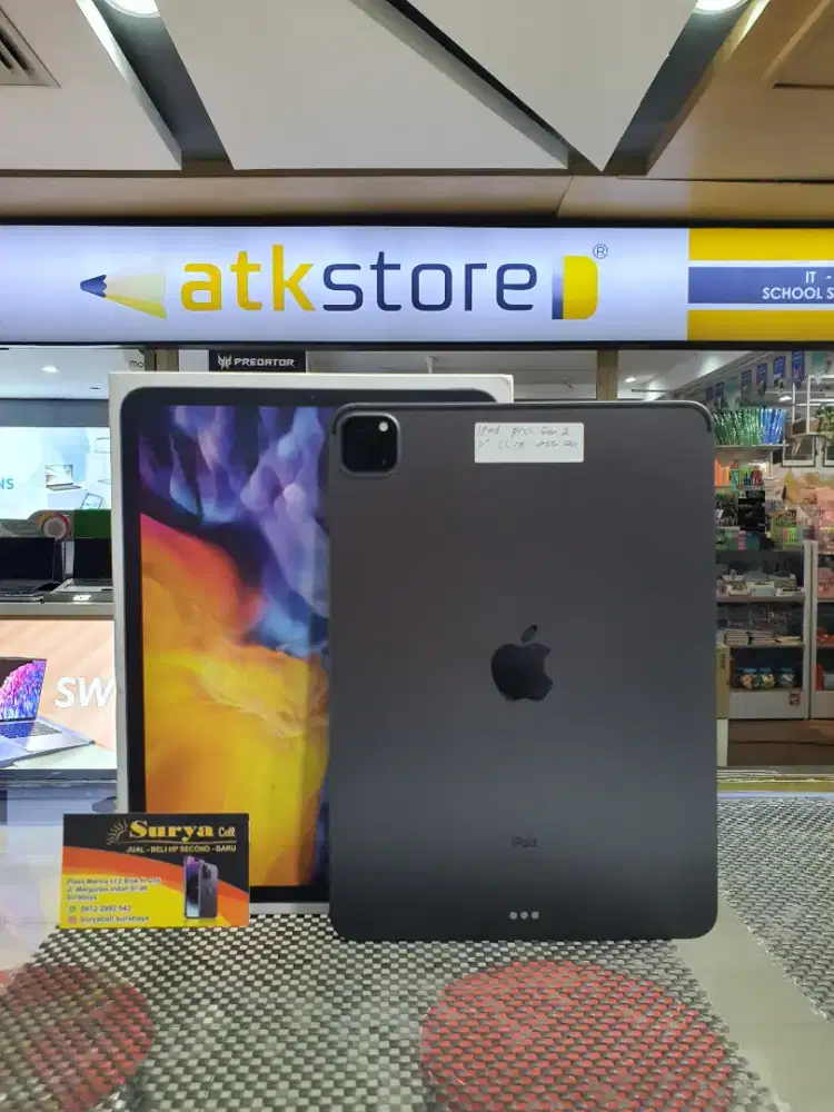 Ipad Pro Gen 2 2020 256 GB Second wifi Only fullset