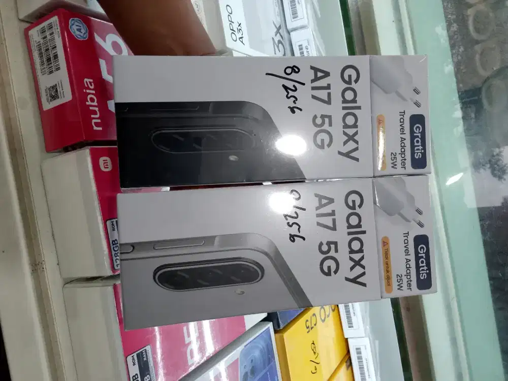 New Samsung a17 5G 8/256 garansi resmi 1th