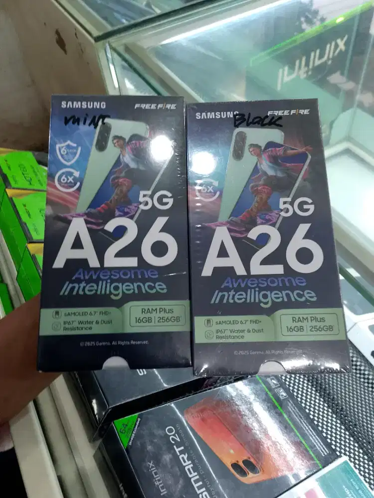 New Samsung a26 5G 8/256 garansi resmi 1th