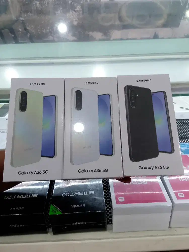 New Samsung a36 5G 8/256 garansi resmi 1th