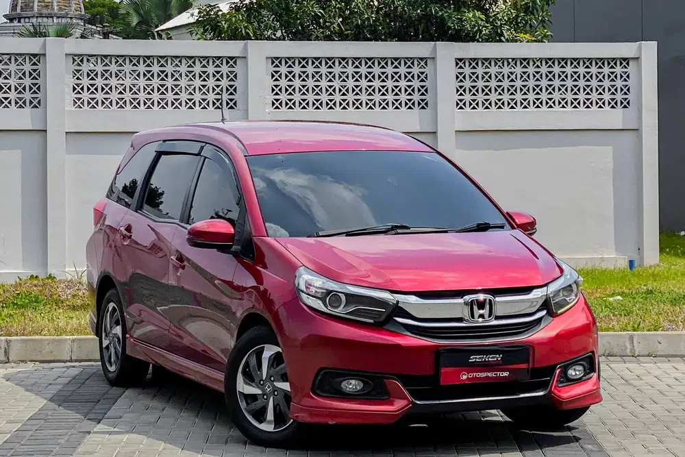 Honda Mobilio 1.5E 1.5 E CVT 2020 Merah Metalik. FULL RECORD!!!