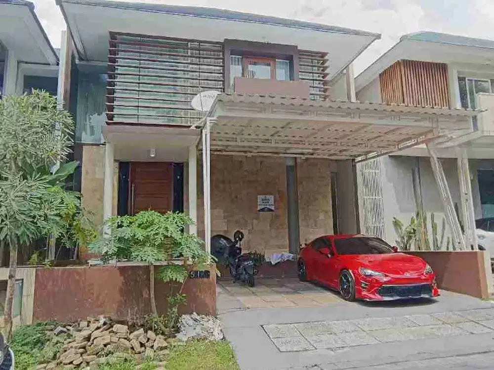 Rumah minimalis Citraland semi perabot lokasi depan private cluster