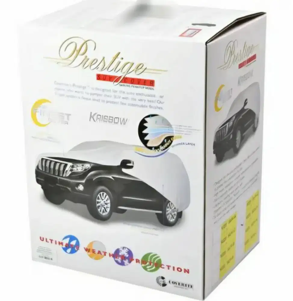 Cover Mobil KRISBOW Prestige Original (Size F) & (SUV-H)  Like new!