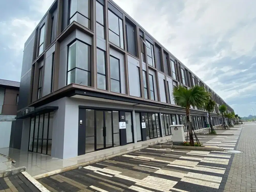 Di Jual Ruko Park Serpong gandeng 3 unit di jalan boulevard