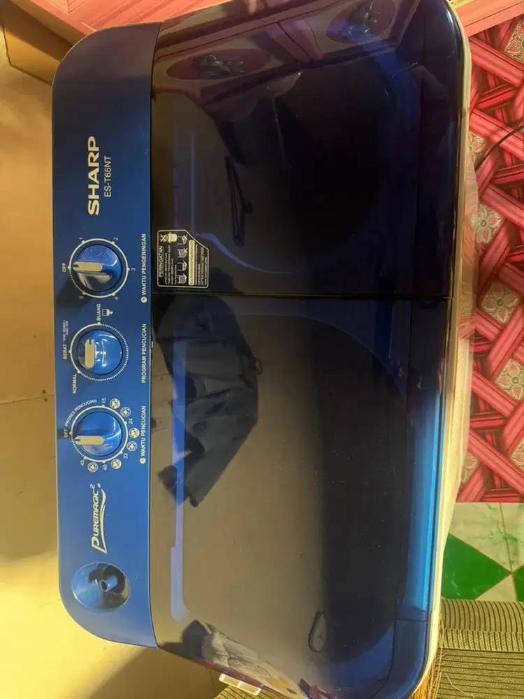 Mesin cuci sharp 2tabung 7kg