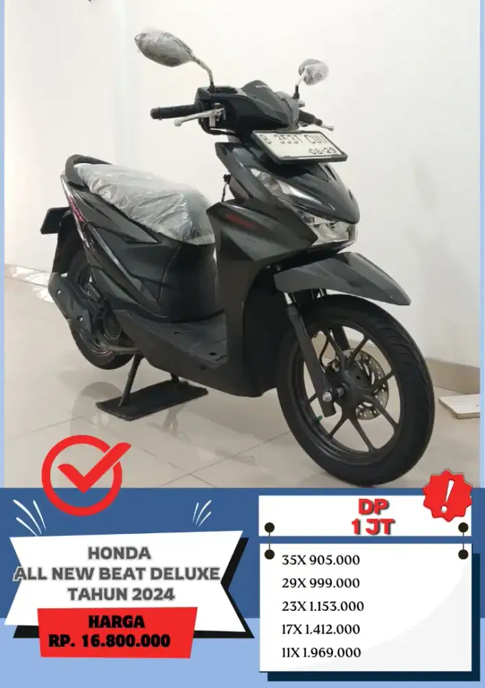 Honda New Beat Deluxe Tahun 2024 Kunci