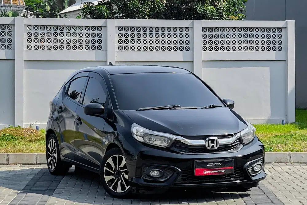 Honda Brio Satya 1.2E 1.2 E CVT 2018 Hitam Mutiara