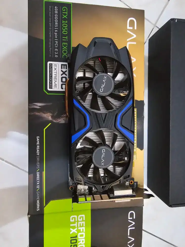 Galax GTX 1050 Ti exoc 4gb gddr5