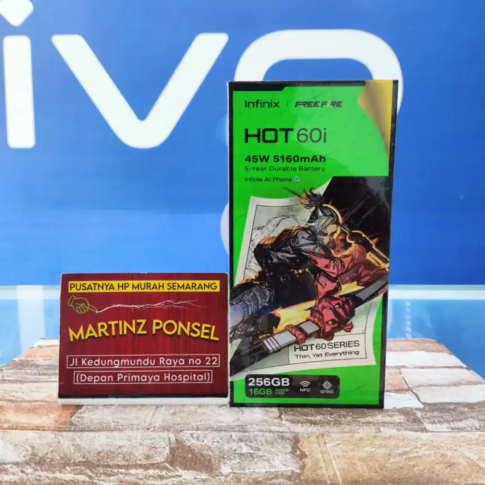 Infinix hot 60i 8/256 new
