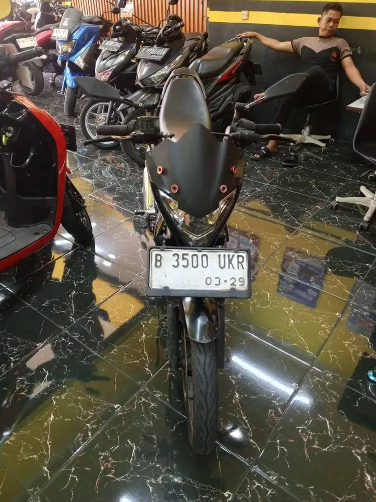 SATRIA FU 150 2016 PAJAK HIDUP CC 0% KREDIVO SPAYLATER INDODANA ALISTA
