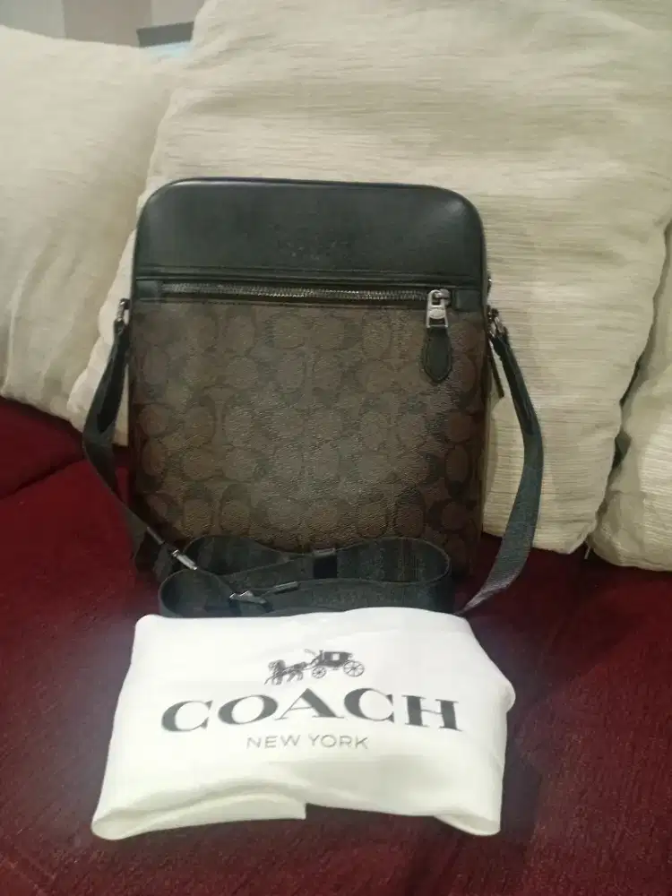 Jual Tas Coach Signature Houston Flight Bag