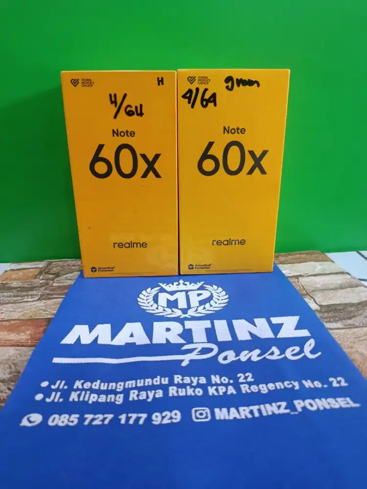 Realme note 60x 4/64 new