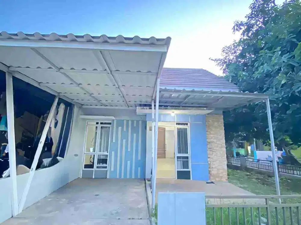 dijual rumah hook metland transyogi siap huni harga nego