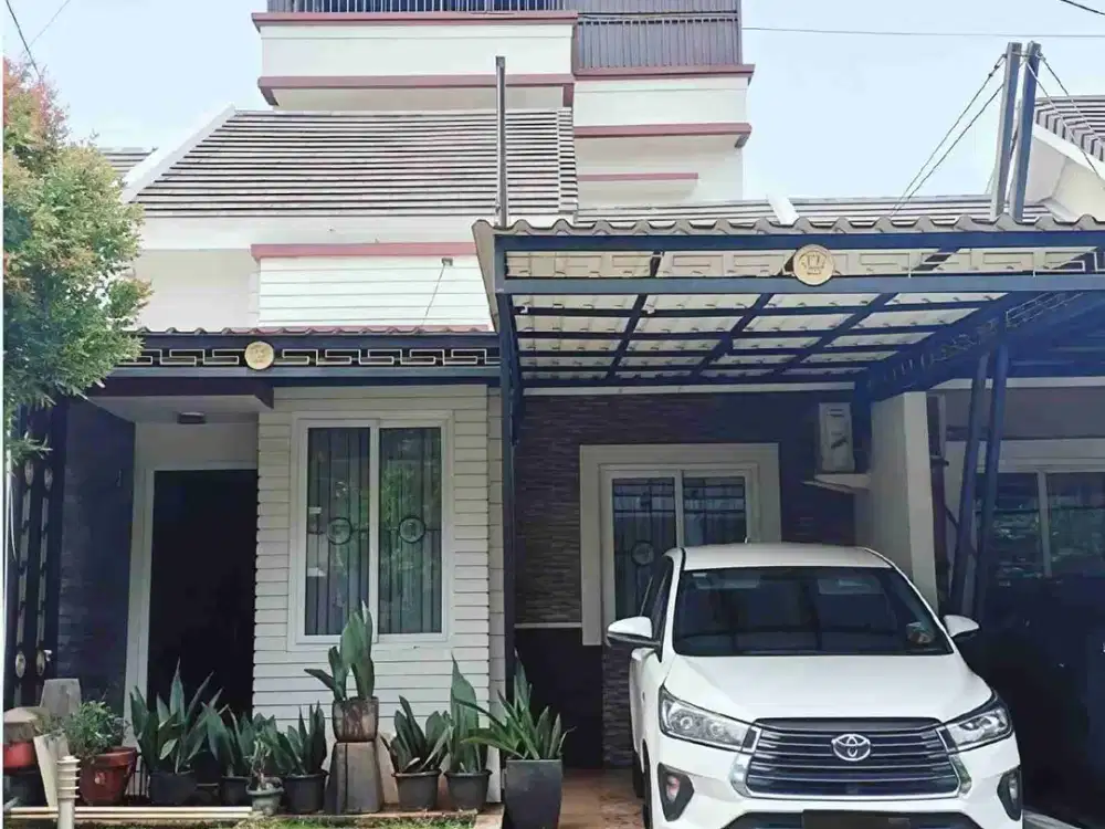 dijual rumah cibubur country semi furnished siap huni strategis
