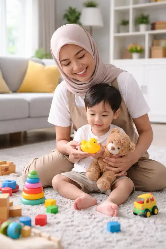 Dibutuhkan asisten rumah tangga momong anak