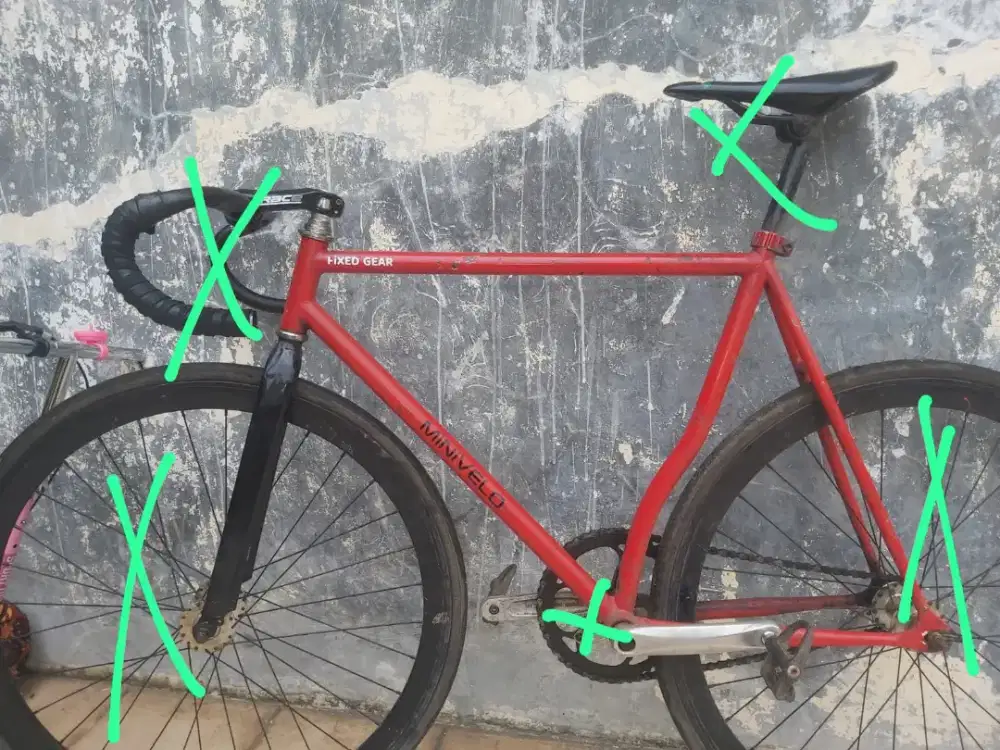 Frame fixie local s size 54/55