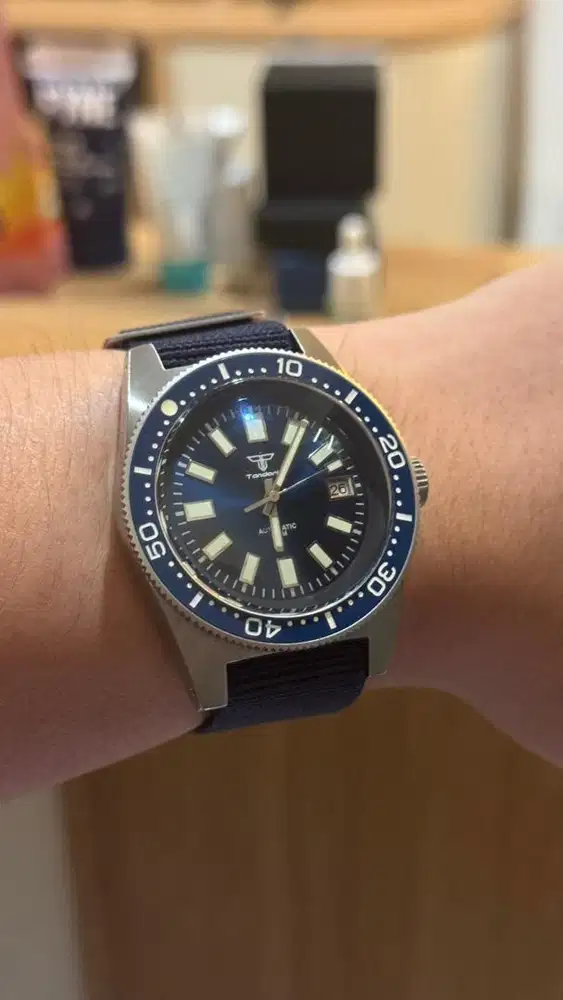 Wts Jam Tangan Tandorio Diver 62Mas