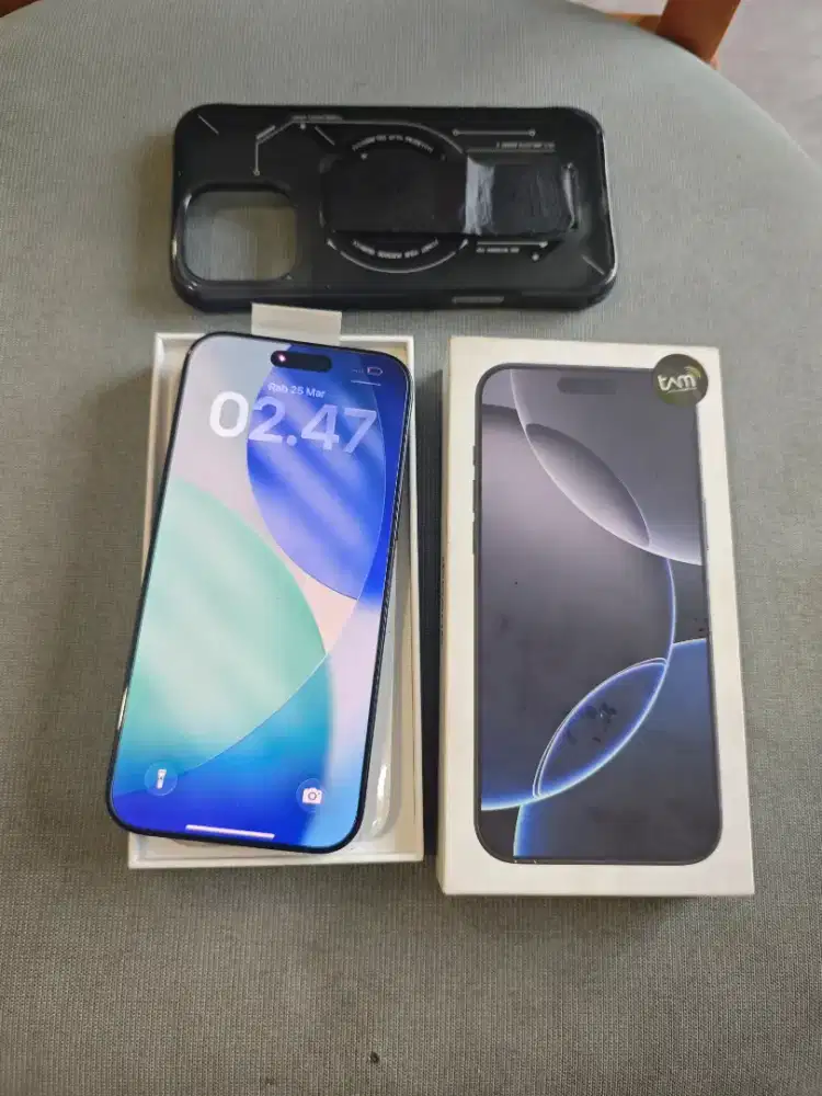 iPhone 16 Pro Max 256gb BH 99% Fullshet